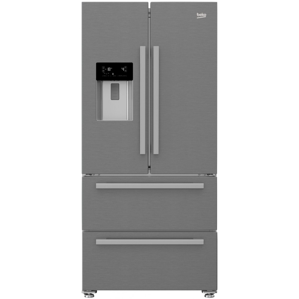 Beko GNE60530DX Koelkast Side-by-Side koelkasten