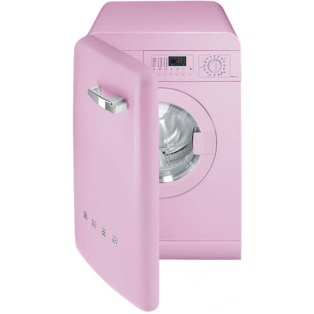 Smeg LBB14PK 2 Retro roze wasmachine