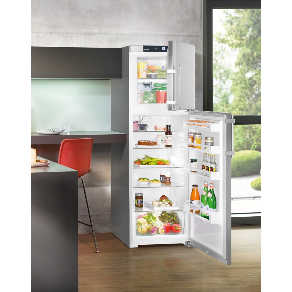 Liebherr CTPesf 3316 RVS dubbeldeurs koelkast