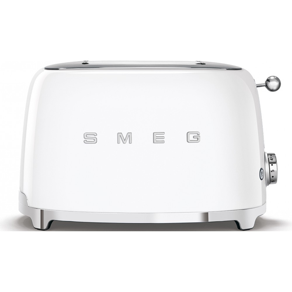 Smeg witte broodrooster 2x2 TSF01WHEU