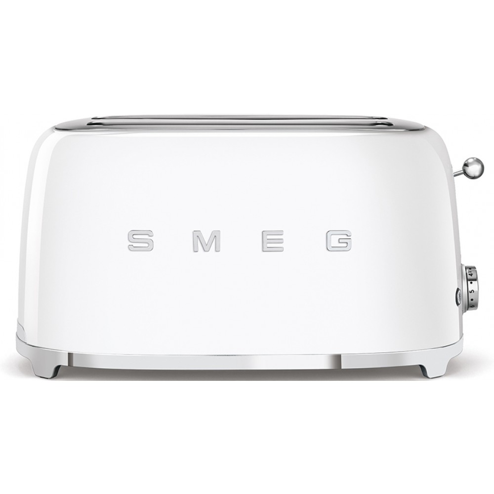 Smeg TSF02WHEU witte retro 2x4 broodrooster