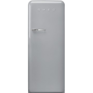 Smeg FAB28RSV3 Zilver retro koelkast