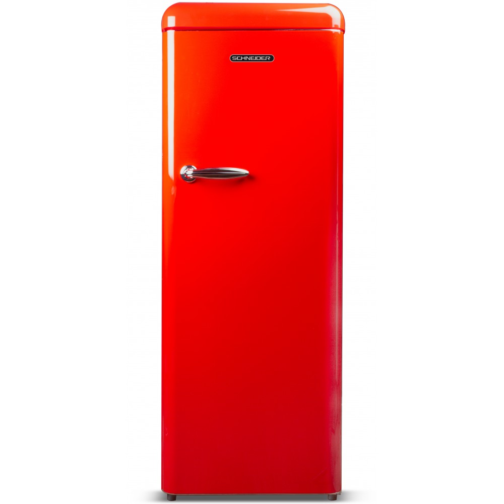 Schneider SCL222VR Rode Retro koelkast
