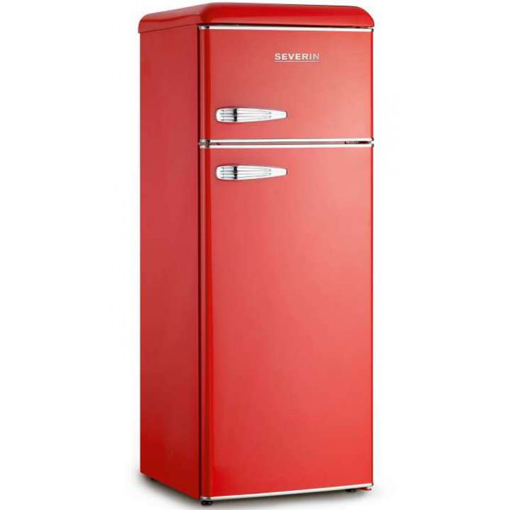 Severin KS9955 Rode Retro koelkast