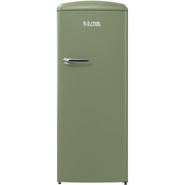 Etna KVV754GRO Groene retro koelkast