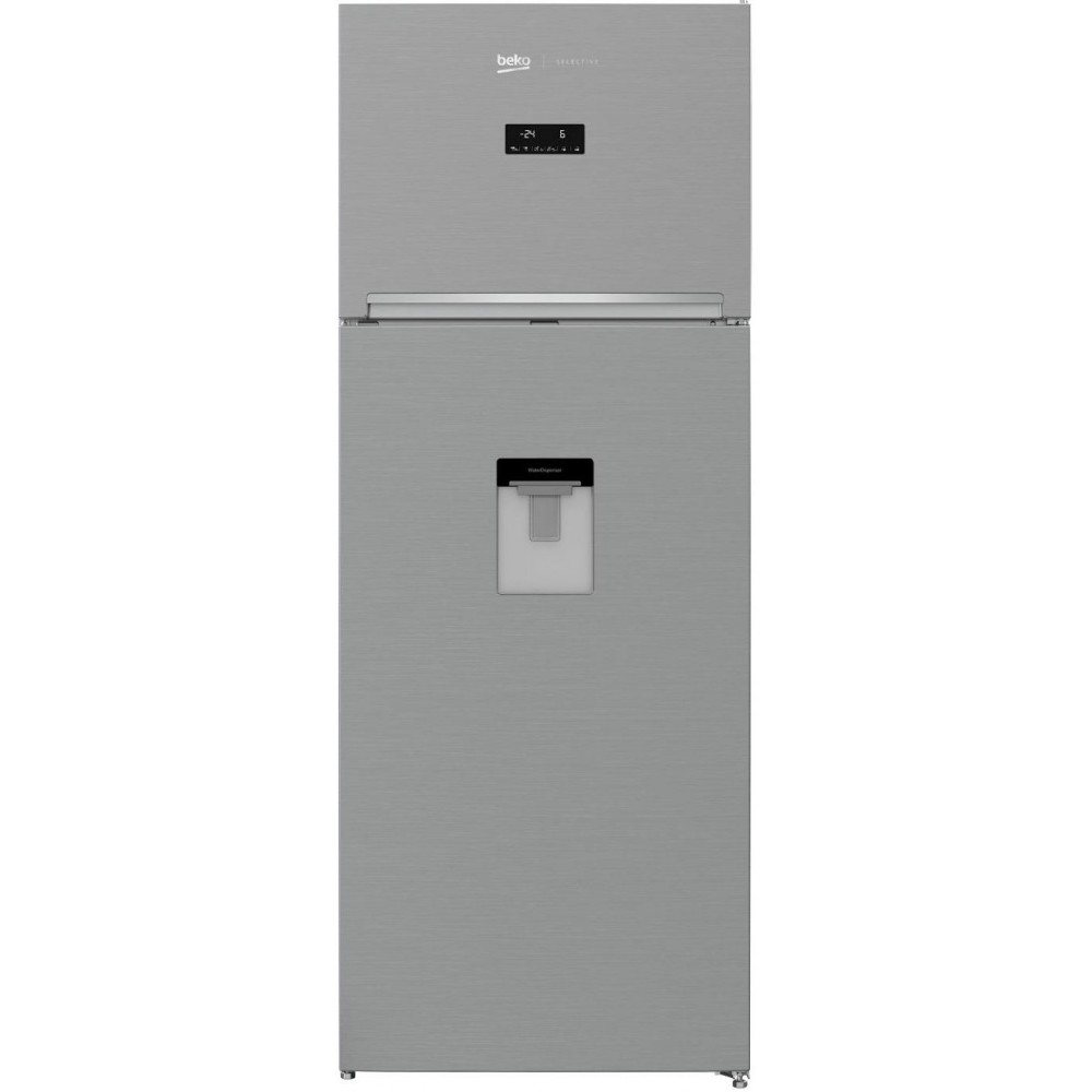 Beko RDNE505E20DZXP RVS dubbeldeurs koelkast