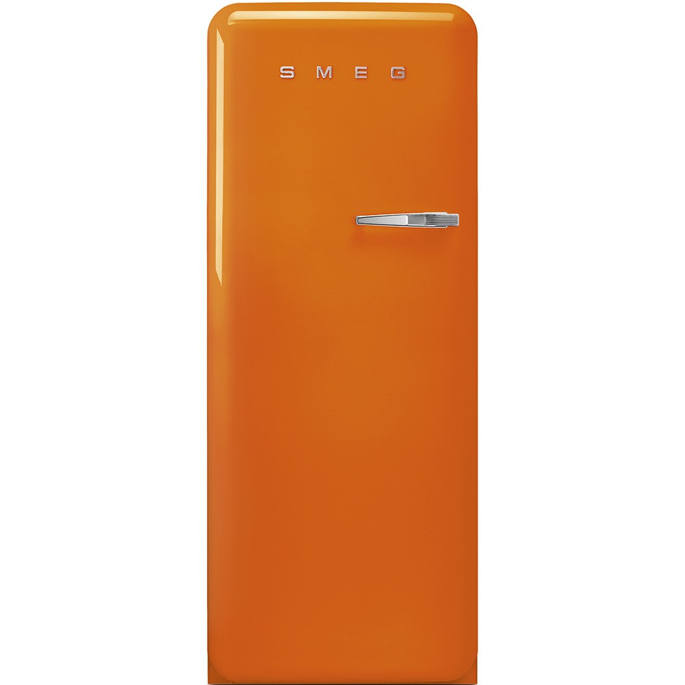 Smeg FAB28LOR3 retro koelkast in oranje