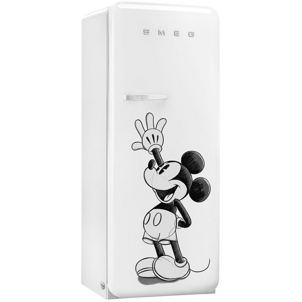 Smeg FAB28RDMM4 Retro Mickey Mouse koelkast