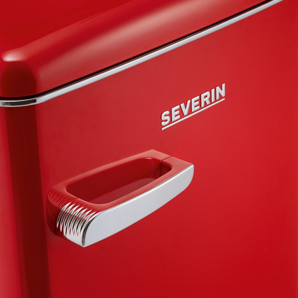 Severin RKS8830 Rood retro koelkast