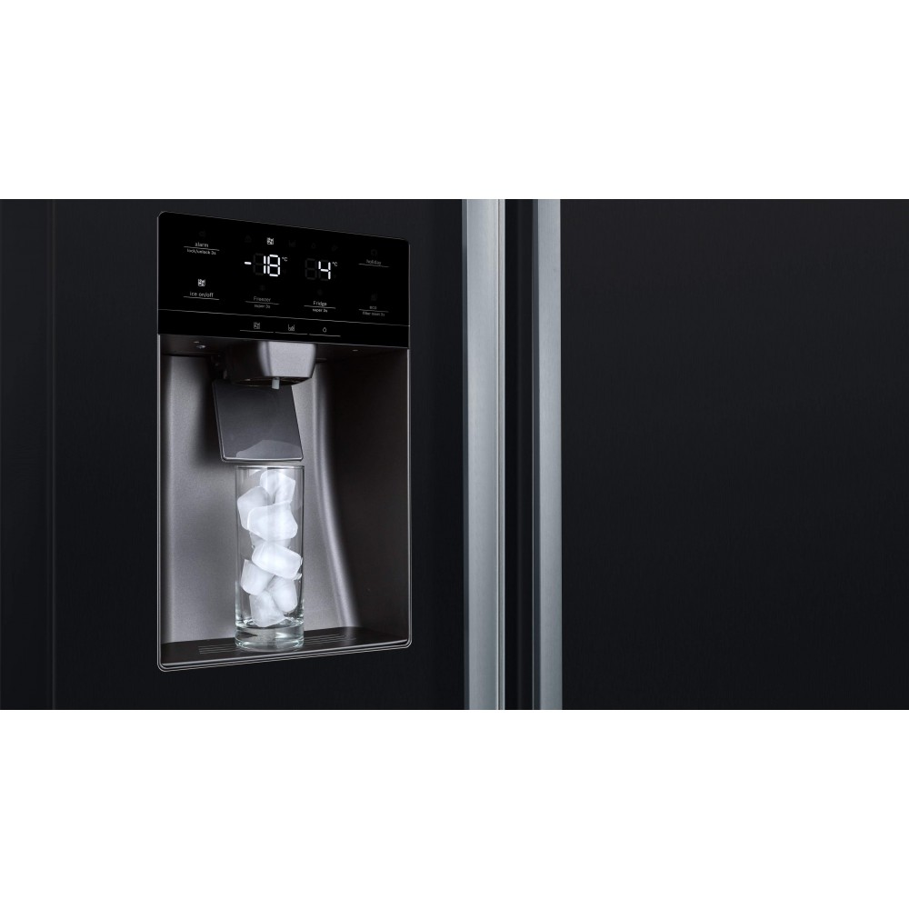 Bosch KAD93VBFP Serie|6 Zwarte Amerikaanse koelkast