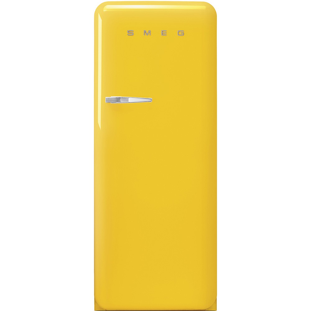 Smeg FAB28RYW5 retro koelkast in geel