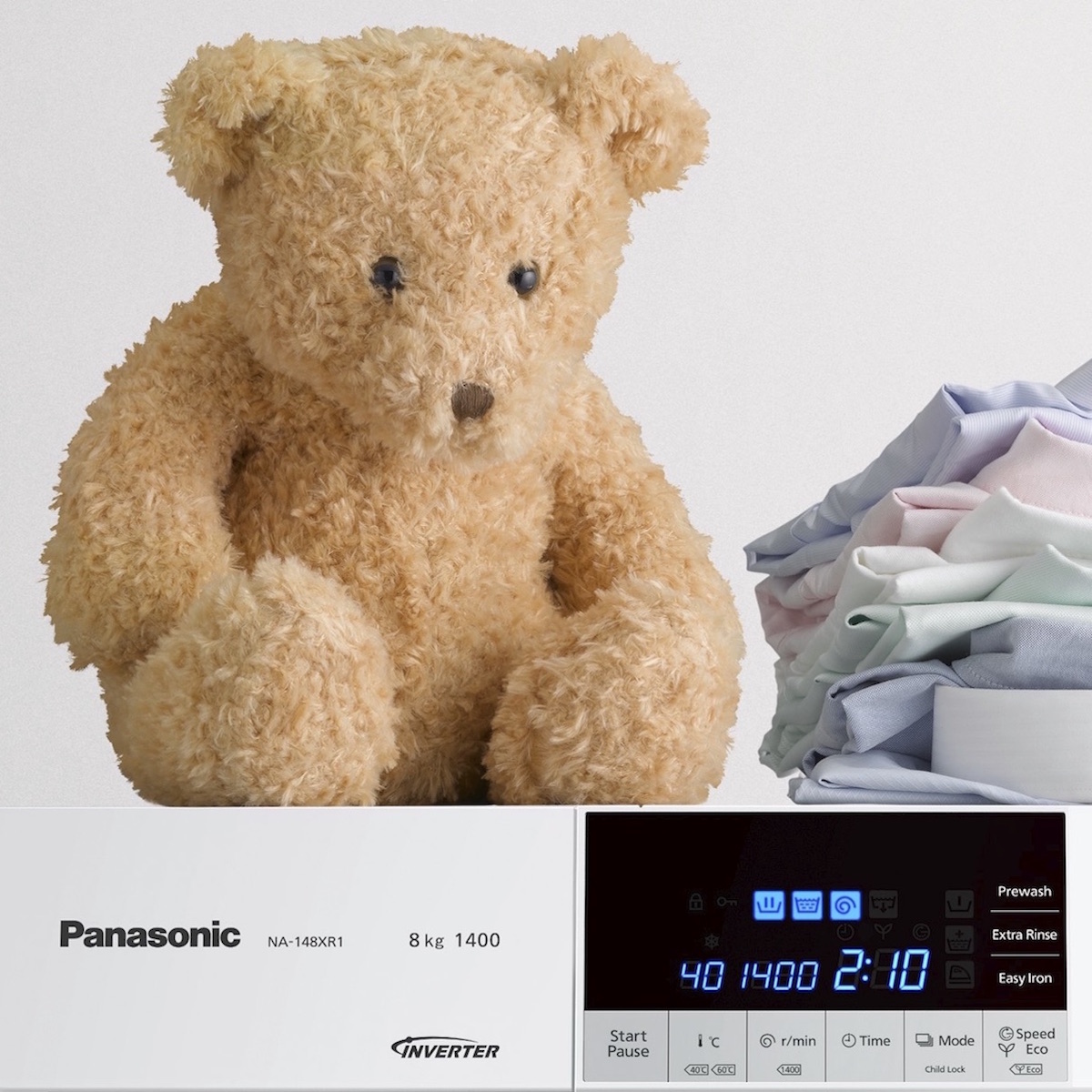 Panasonic: Nieuwe inverter wasmachines
