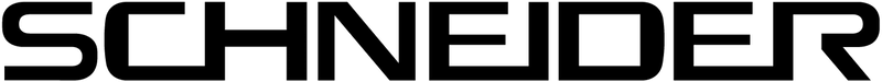 Logo Schneider | Schneider SCB250V2B Zwarte retro koel-vriescombinatie
