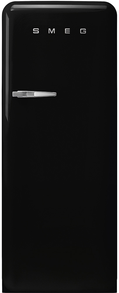 Smeg FAB28RBL5 Zwart retro koelkast