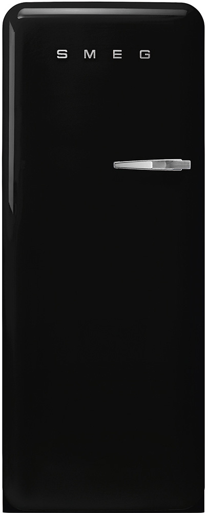 Smeg FAB28LBL5 Zwart retro koelkast