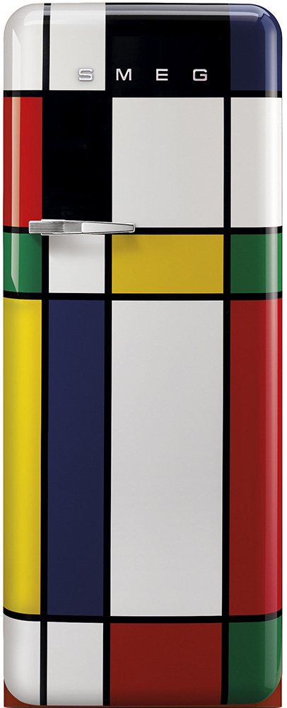 Smeg FAB28RDMC3 Multicolor retro koelkast