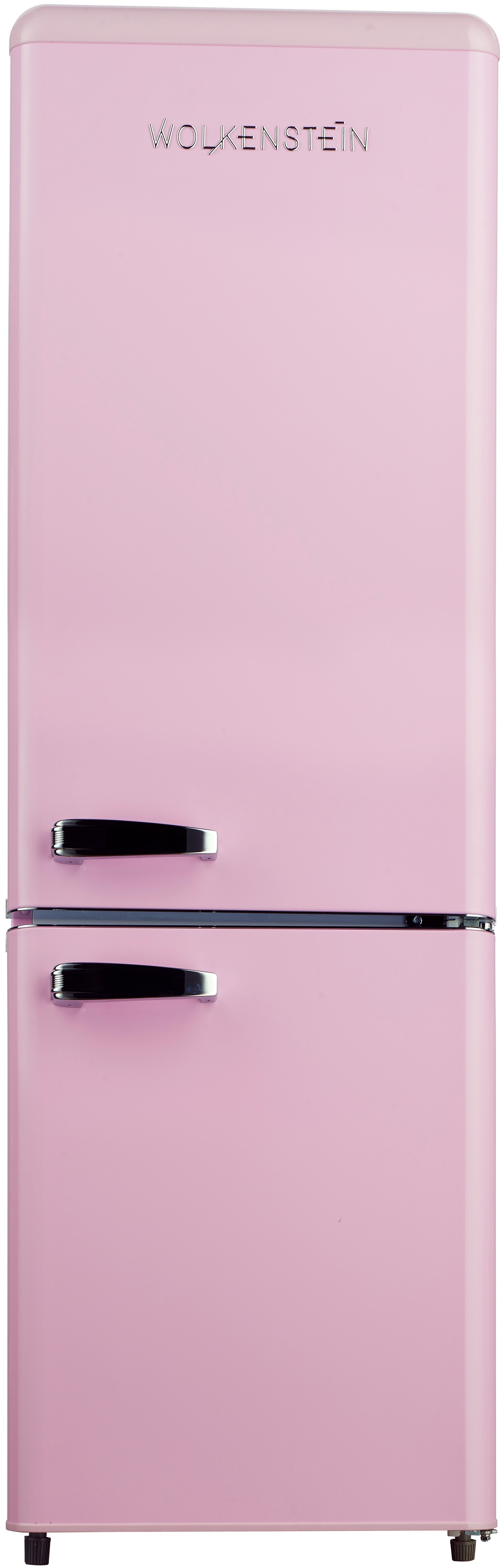 Wolkenstein KG250.4RT SP roze retro koel-vriescombinatie
