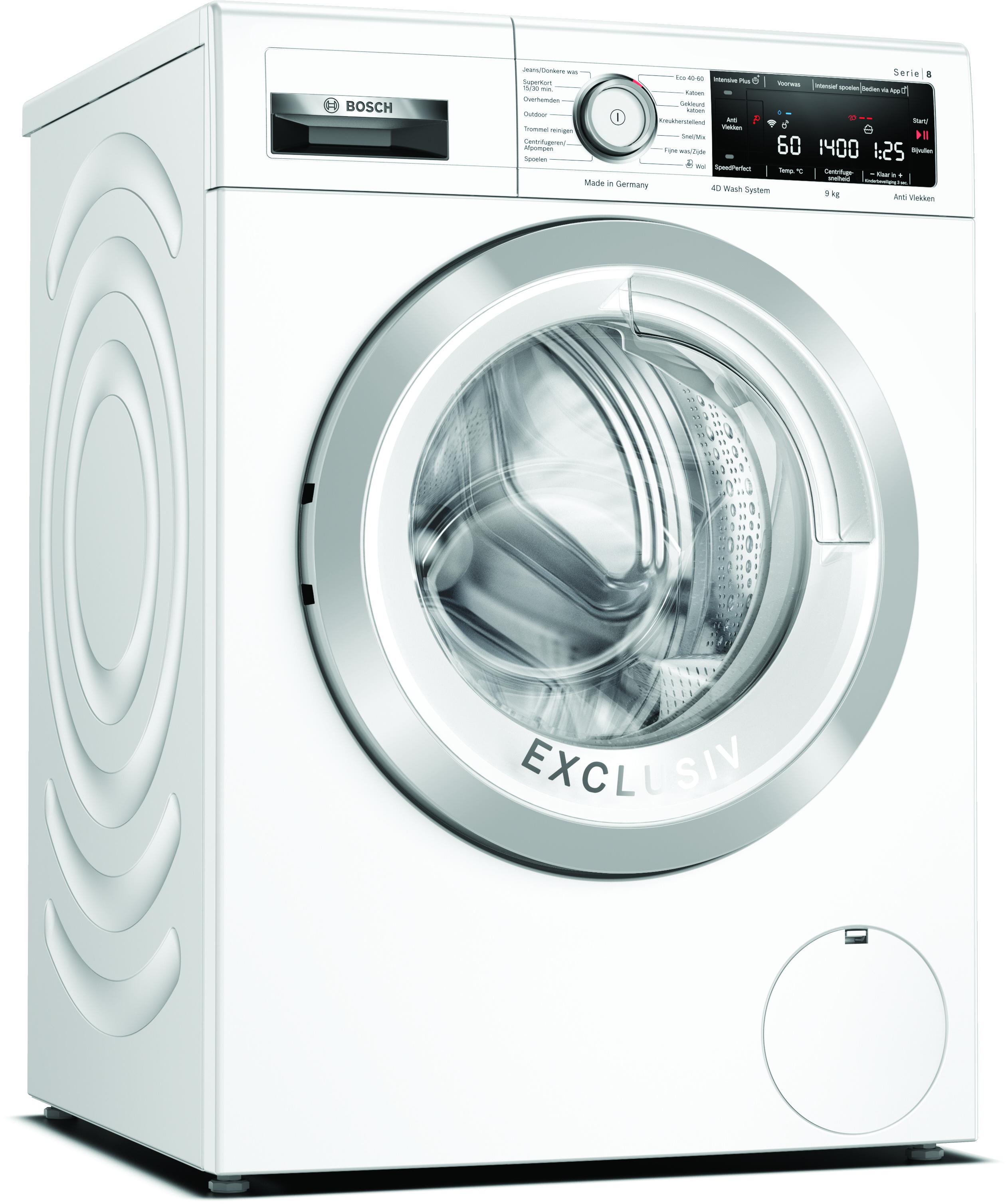 Bosch WAVH8M90NL EXCLUSIV wasmachine