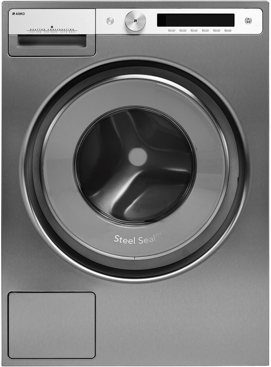 ASKO W4086C.S/2 Logic RVS wasmachine