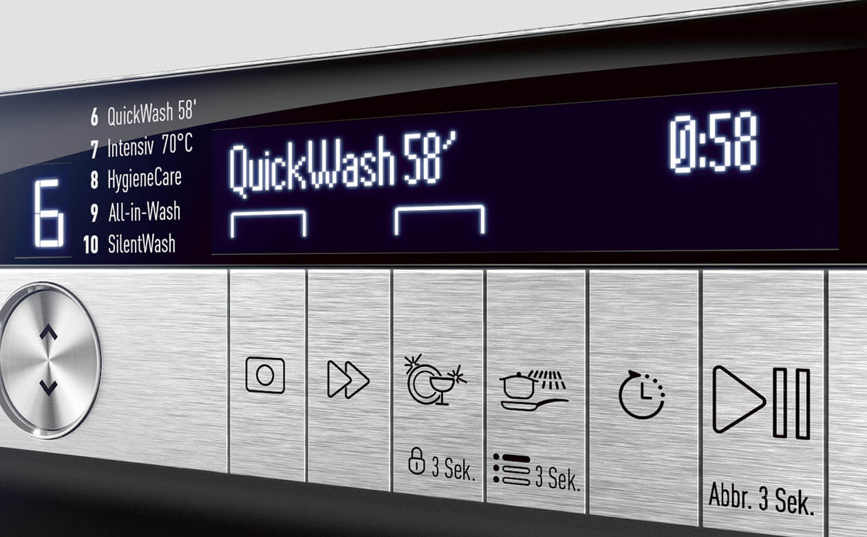 Quick Wash afwasprogramma - Grundig GNI 41820
